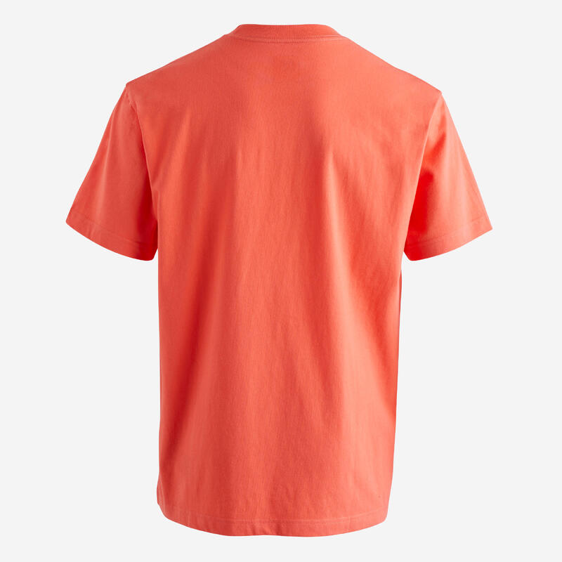 T-shirt Square hot coral