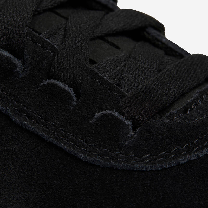 Chaussures basses "cupsoles" de skateboard adulte CRUSH 500 noir, gris, gomme