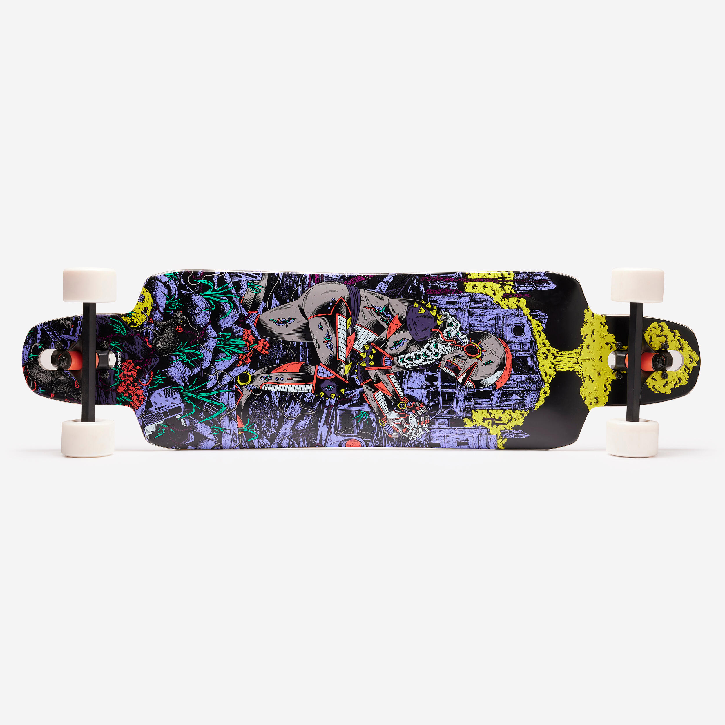 DECATHLON Longboard Free 500 Drop Cyber bez · záber 10