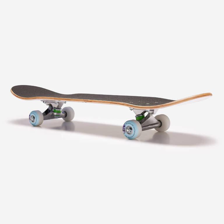 Kids' 7.25" Age 3 to 7 Skateboard Deck CP100 Mini Skatopia - Grey