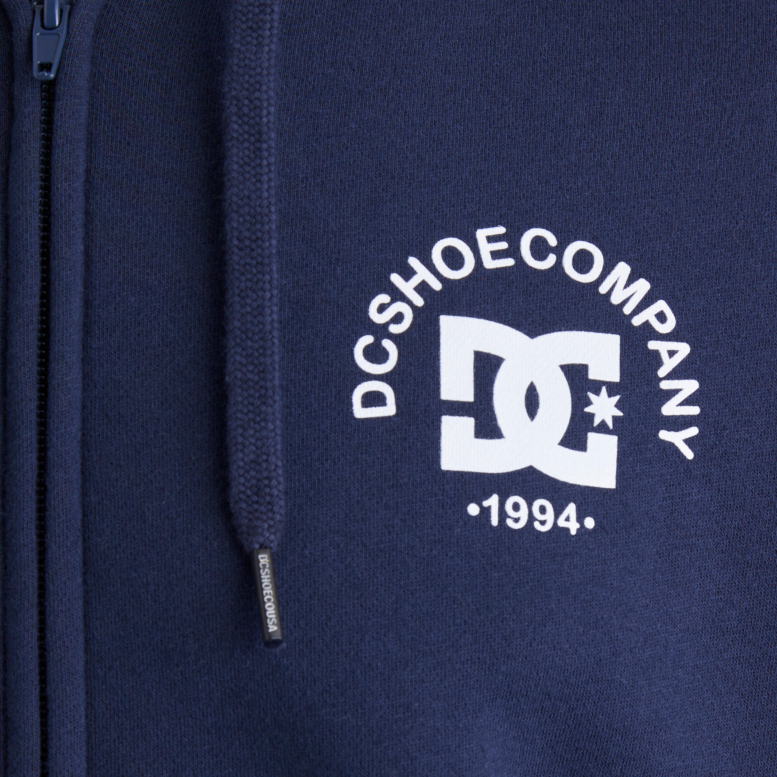 SWEATSHIRT CAPUZ COM FECHO DE SKATEBOARD HOMEM MULHER DC SHOES BARRY 3/4