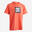 T-SHIRT MANCHES COURTES DC SHOES SQUARE HOT CORAL