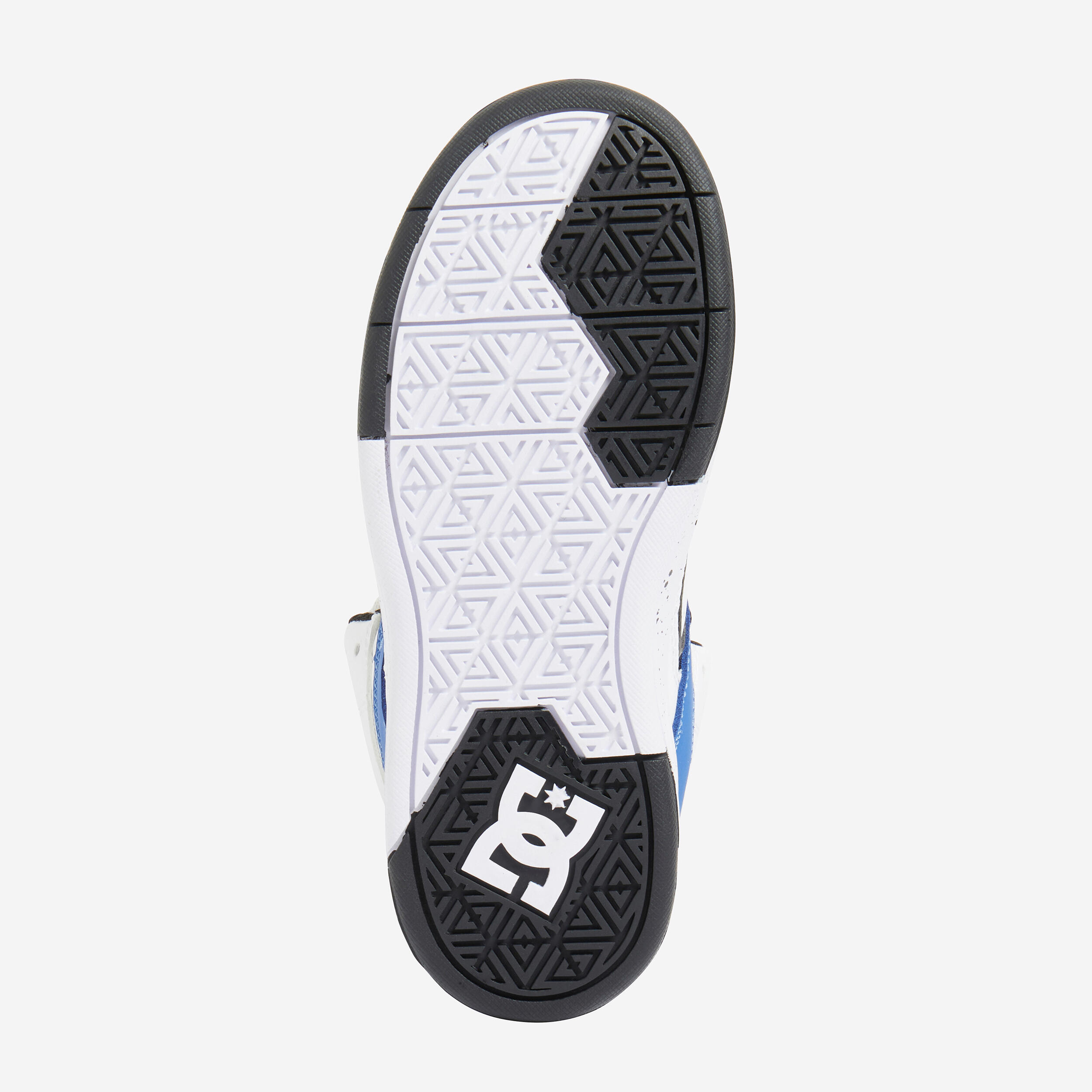 DC SHOES HOGE SKATESCHOENEN VOOR KINDEREN CURE BLAUW WIT Decathlon