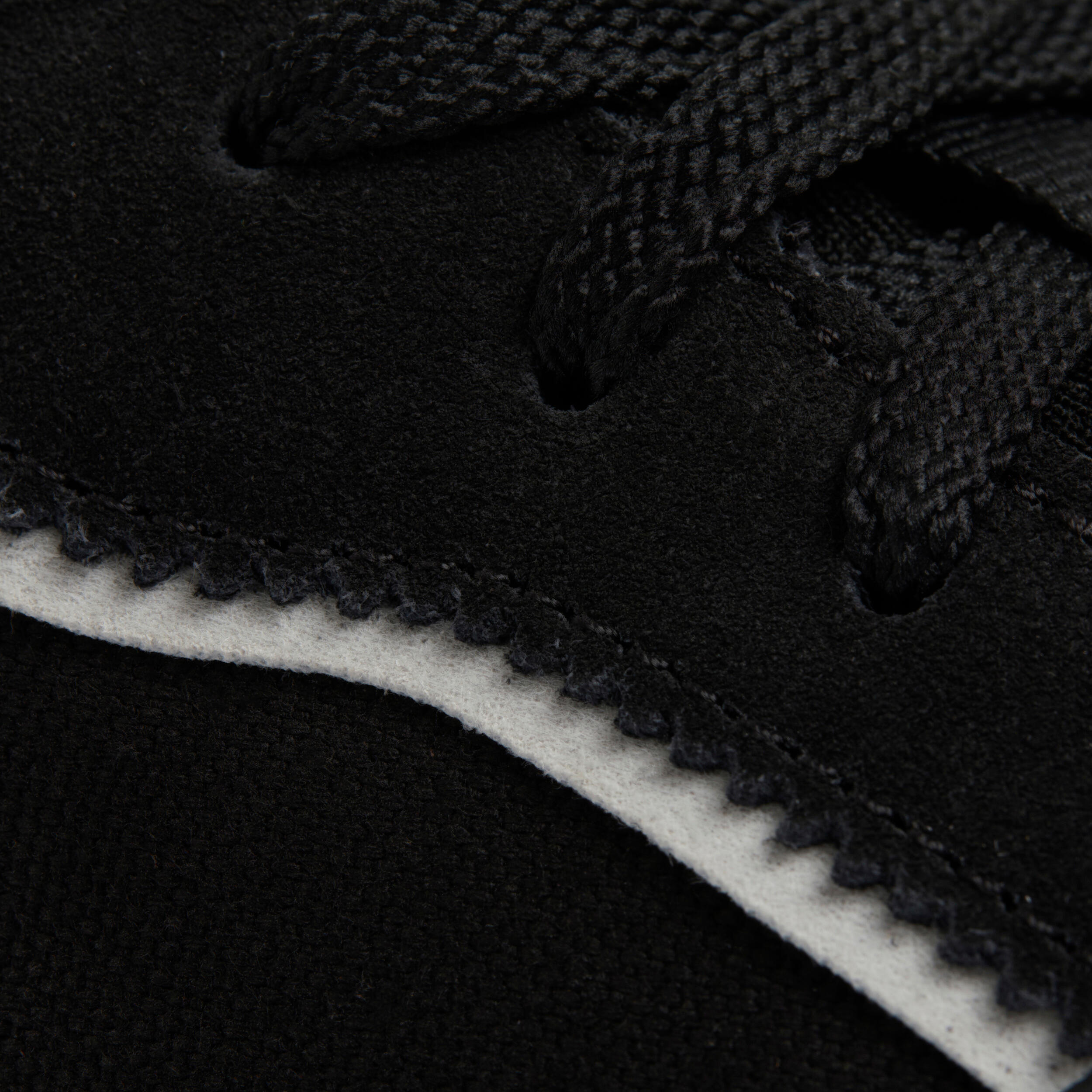 Kids' Low-Top Skateboard Shoes with Rubber Outsole CRUSH500 - Black 11/14