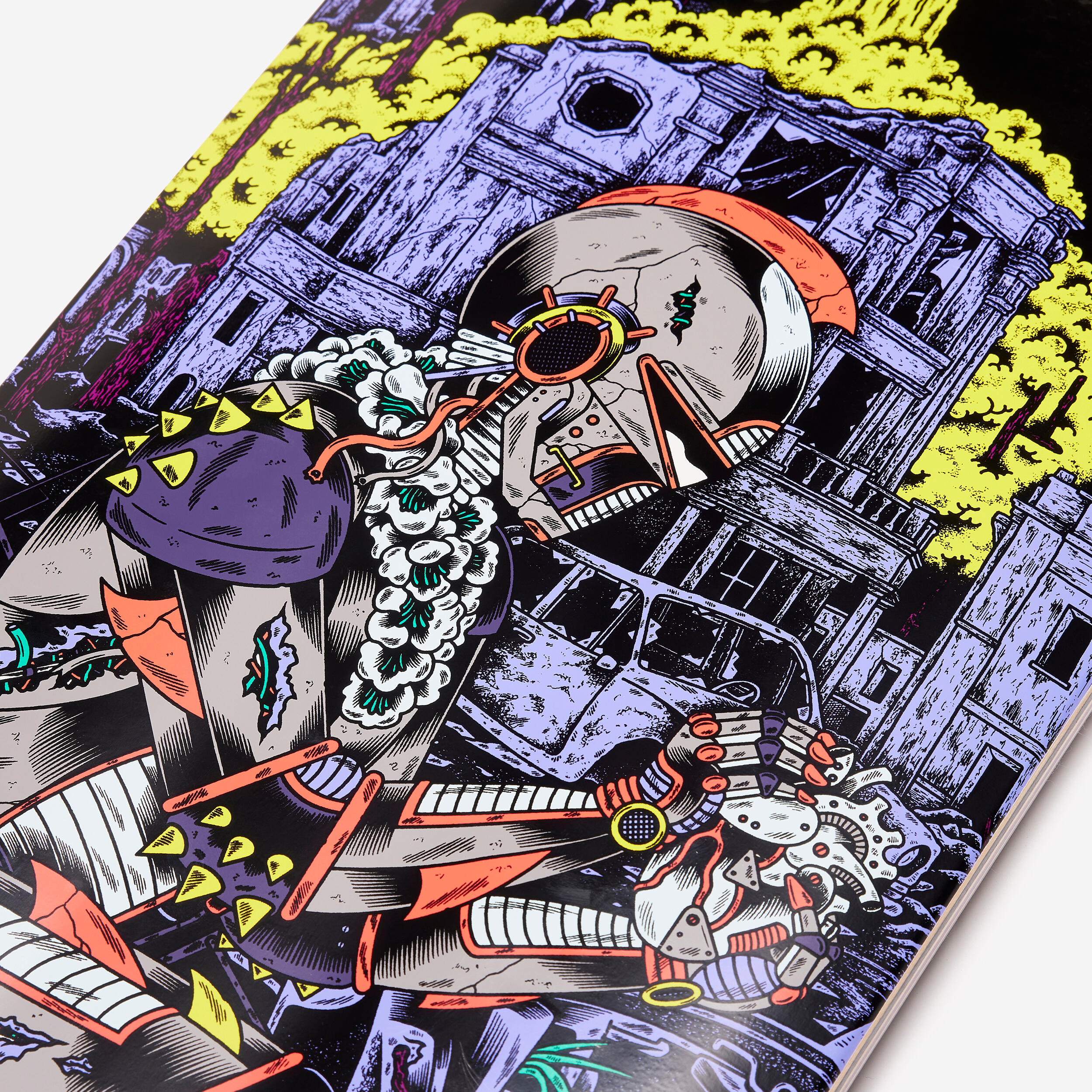 DECATHLON Longboard Free 500 Drop Cyber bez · záber 7