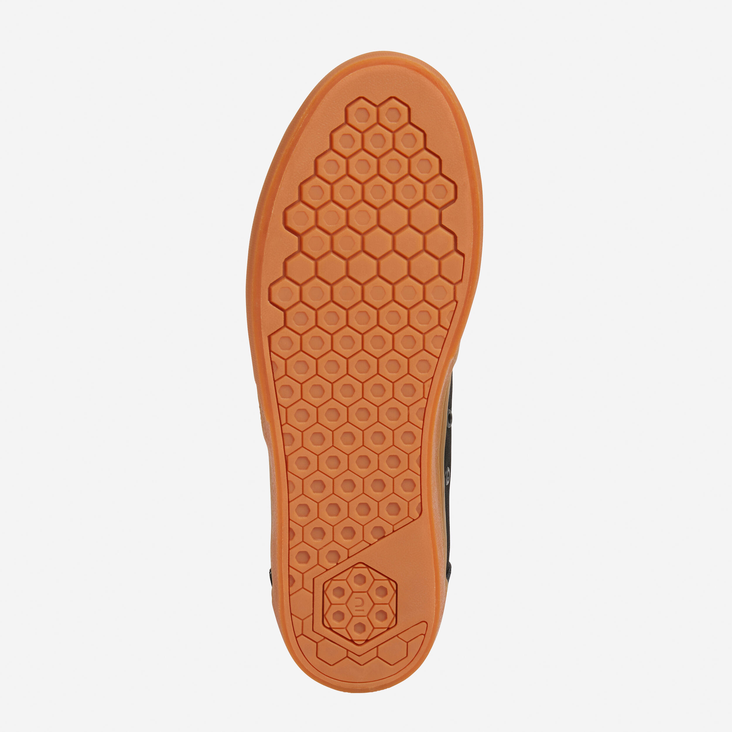 Chaussures vulcanisées de skateboard adulte vulca 500 ii noire / gomme 13/15