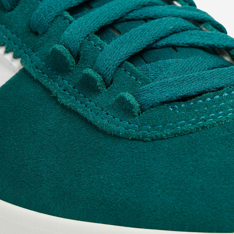 Chaussures basses "cupsoles" de skateboard adulte crush 500 vert / blanc