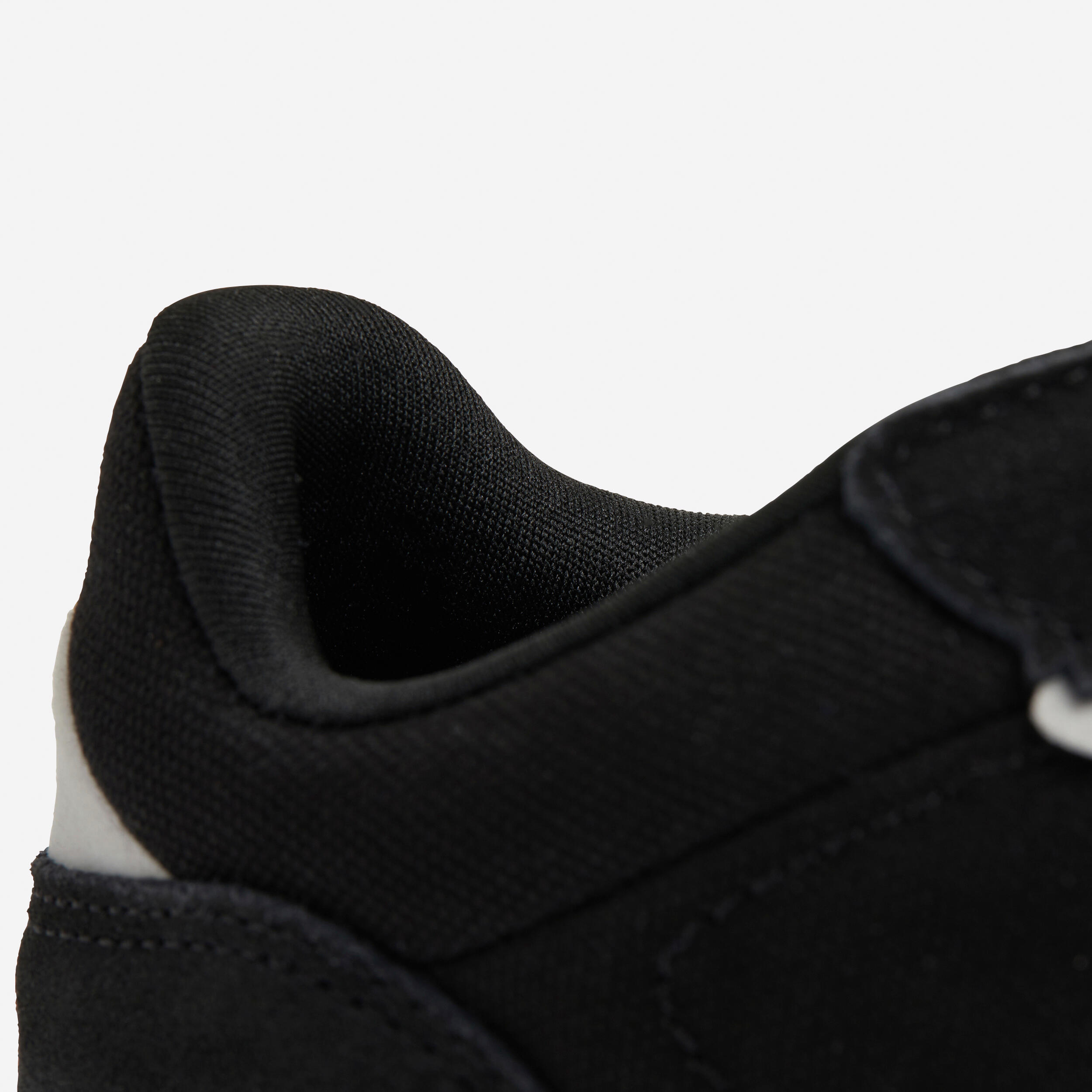 Kids' Low-Top Skateboard Shoes with Rubber Outsole CRUSH500 - Black 8/14