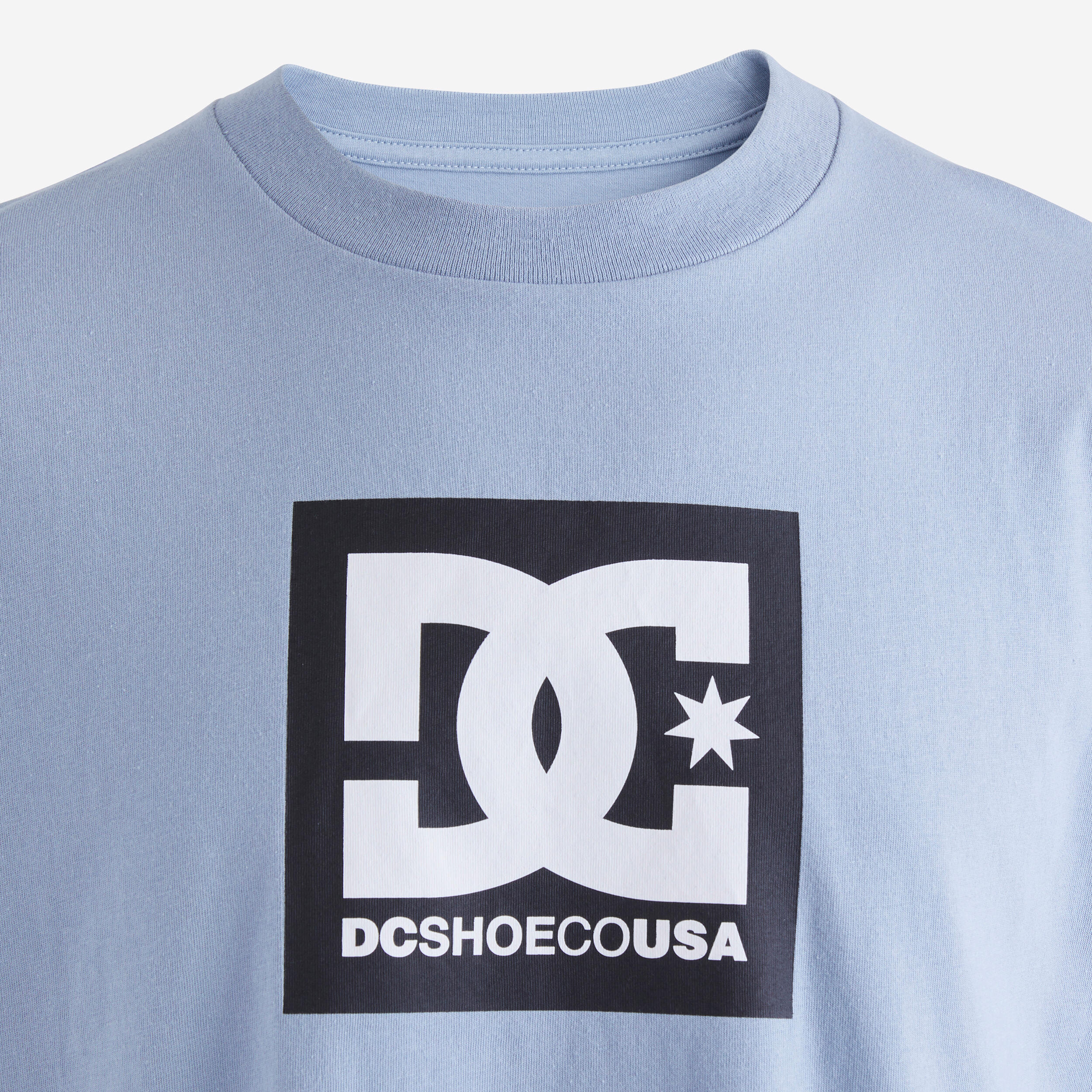 CAMISETA MANGA CORTA DC SHOES SQUARE AZUL 3/4