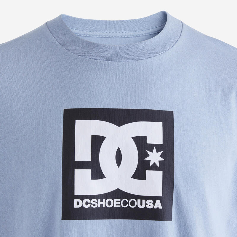 T-SHIRT DC SHOES SQUARE AZUL