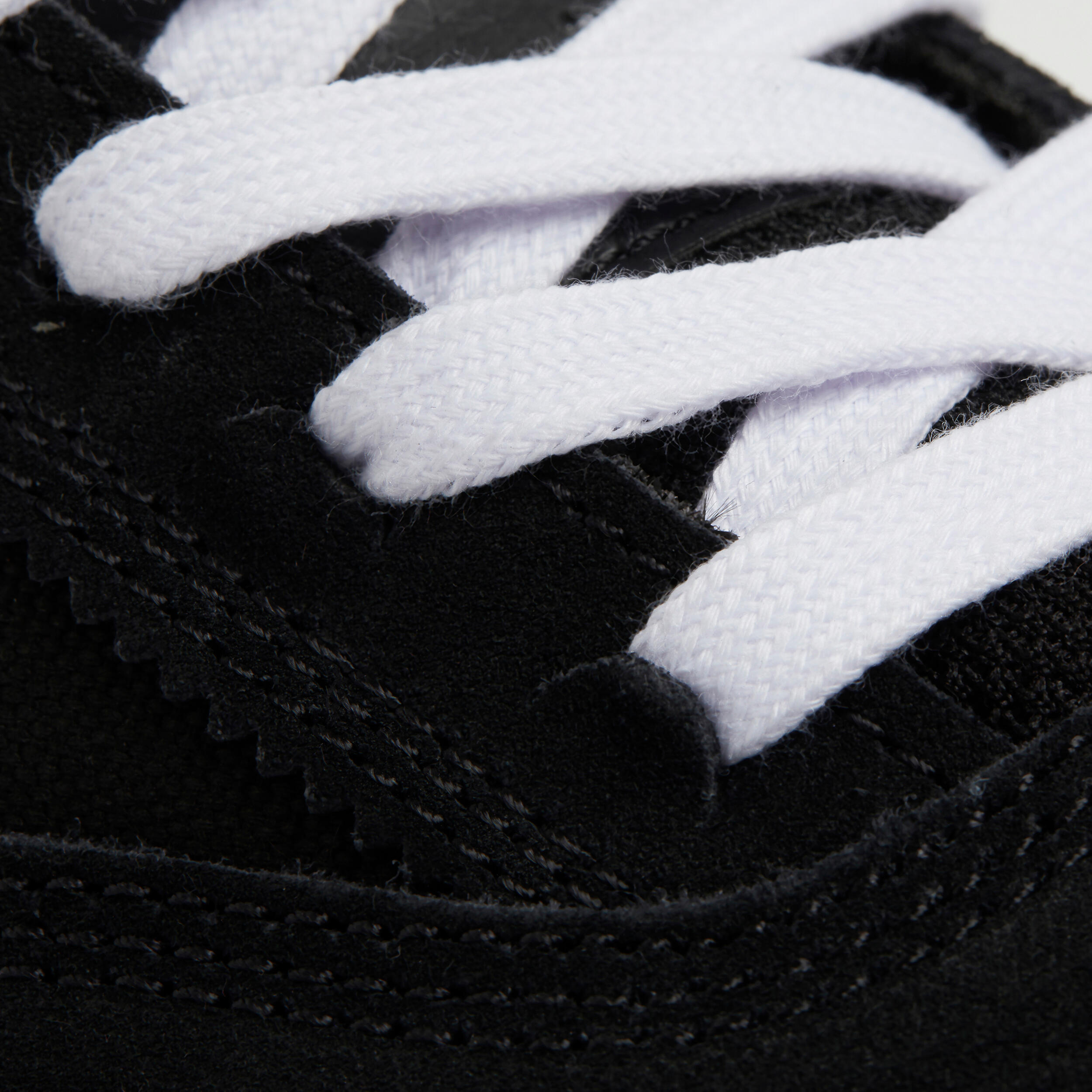 Chaussures vulcanisées de skateboard adulte vulca 500 ii noire / gomme 10/15