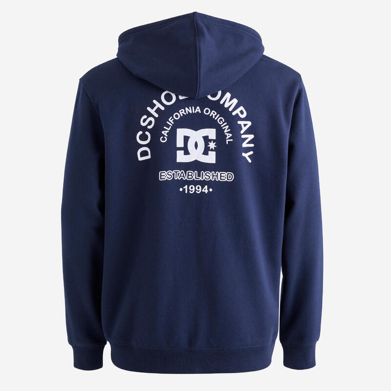 SWEATSHIRT CAPUZ COM FECHO DE SKATEBOARD HOMEM MULHER DC SHOES BARRY