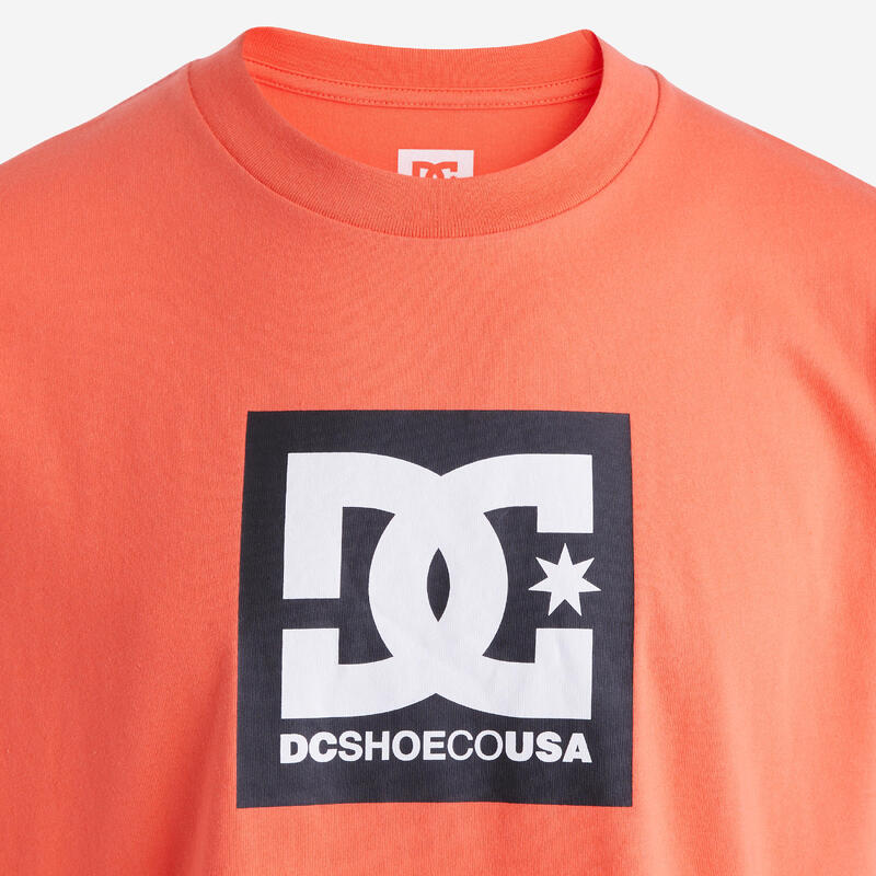 T-shirt Square hot coral