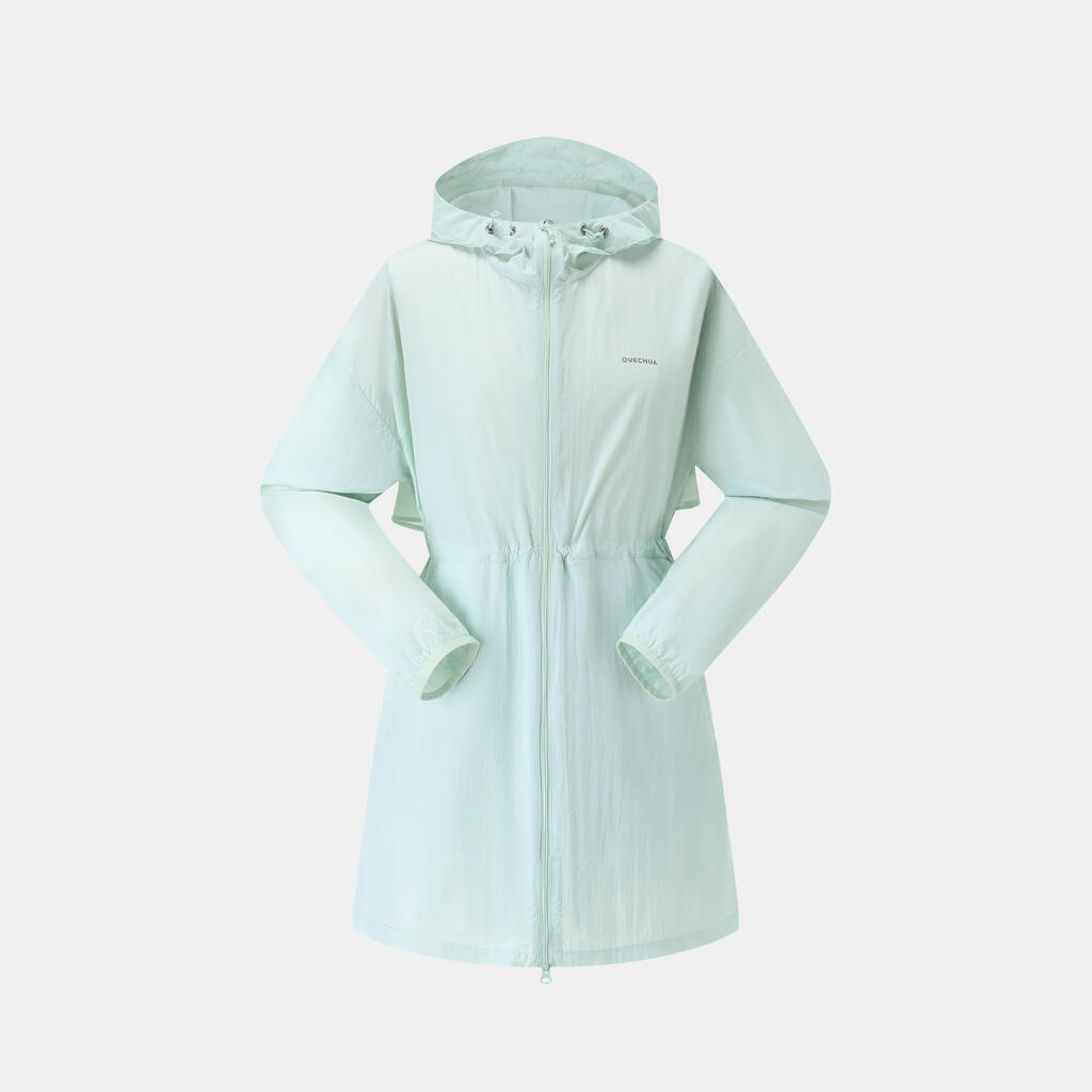 VESTE LONGUE ANTI-UV HELIUM 550 FEMME - VERTE