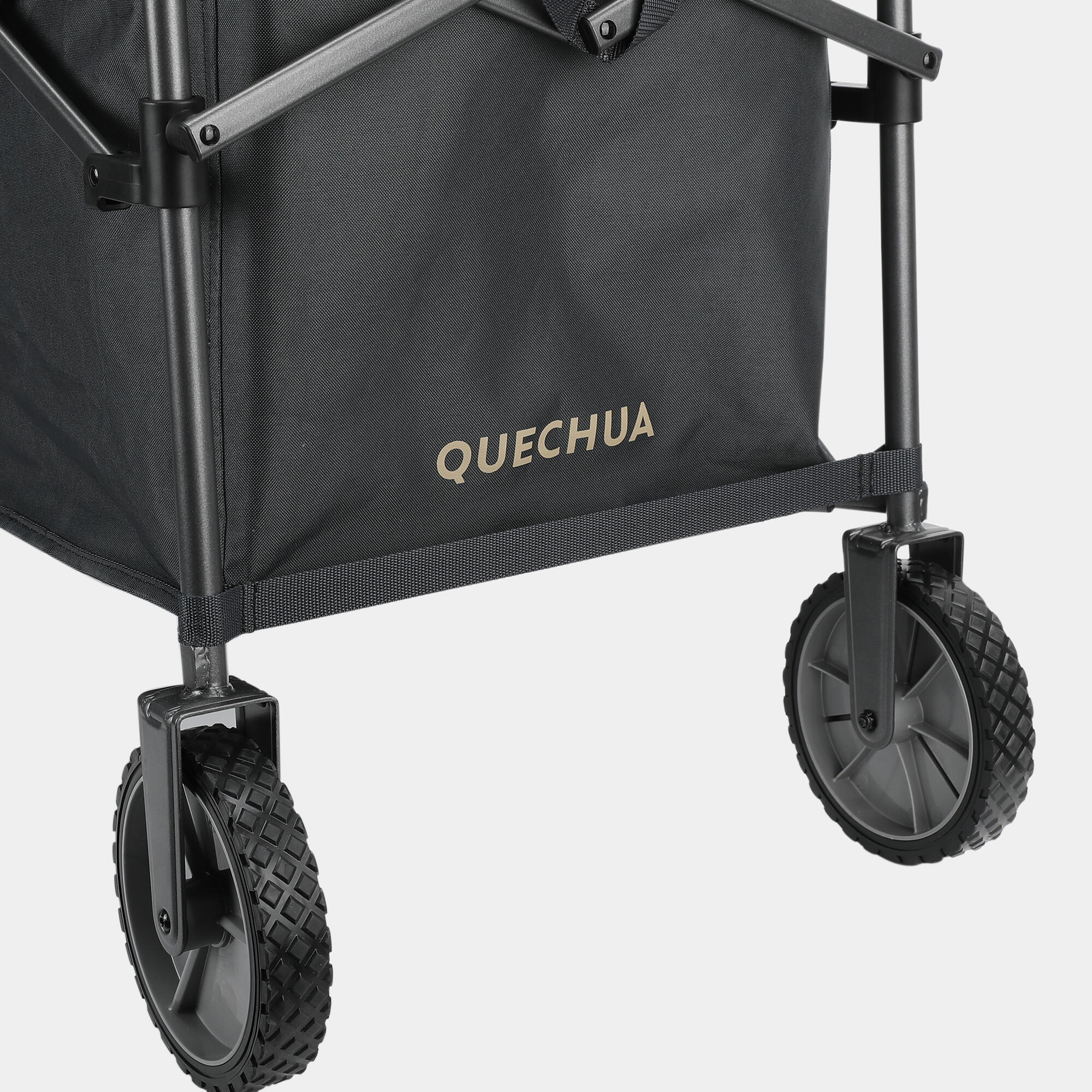 QUECHUA (ケシュア) キャンプ 運搬カート キャンプ用品用 コンパクト 