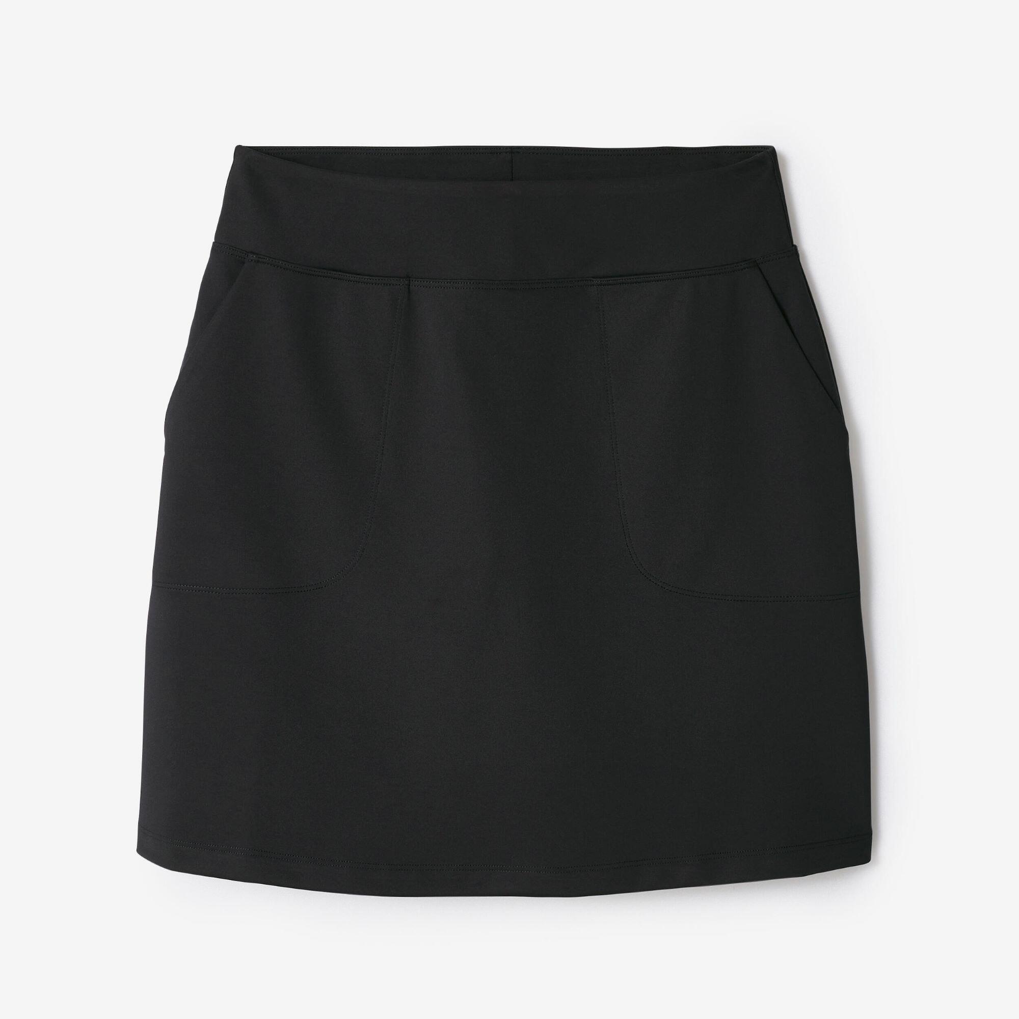 INESIS UK UBER W SKIRT WW500 BLACK