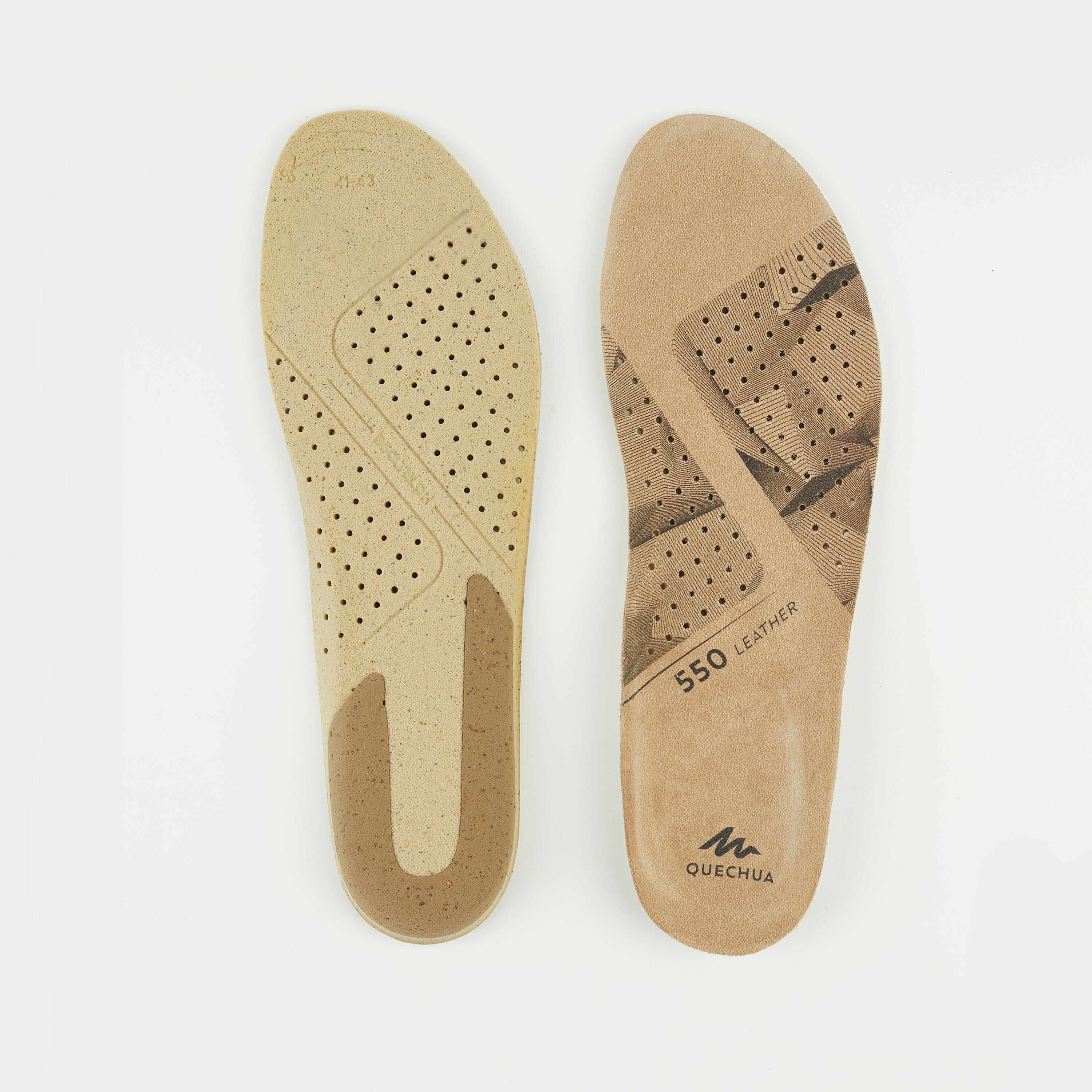 Leather hiking insole - HIKE 550