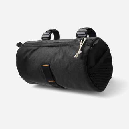 Bolsa de manubrio de bicicleta 2,5 Litros Negro