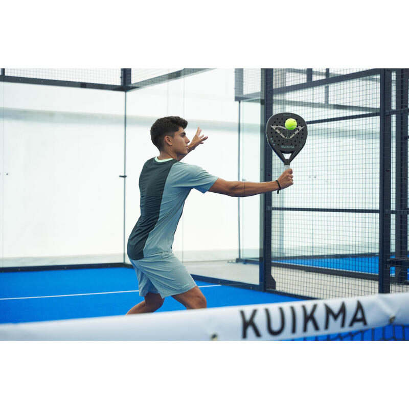 Short de padel respirant Homme - Kuikma Dry Vert