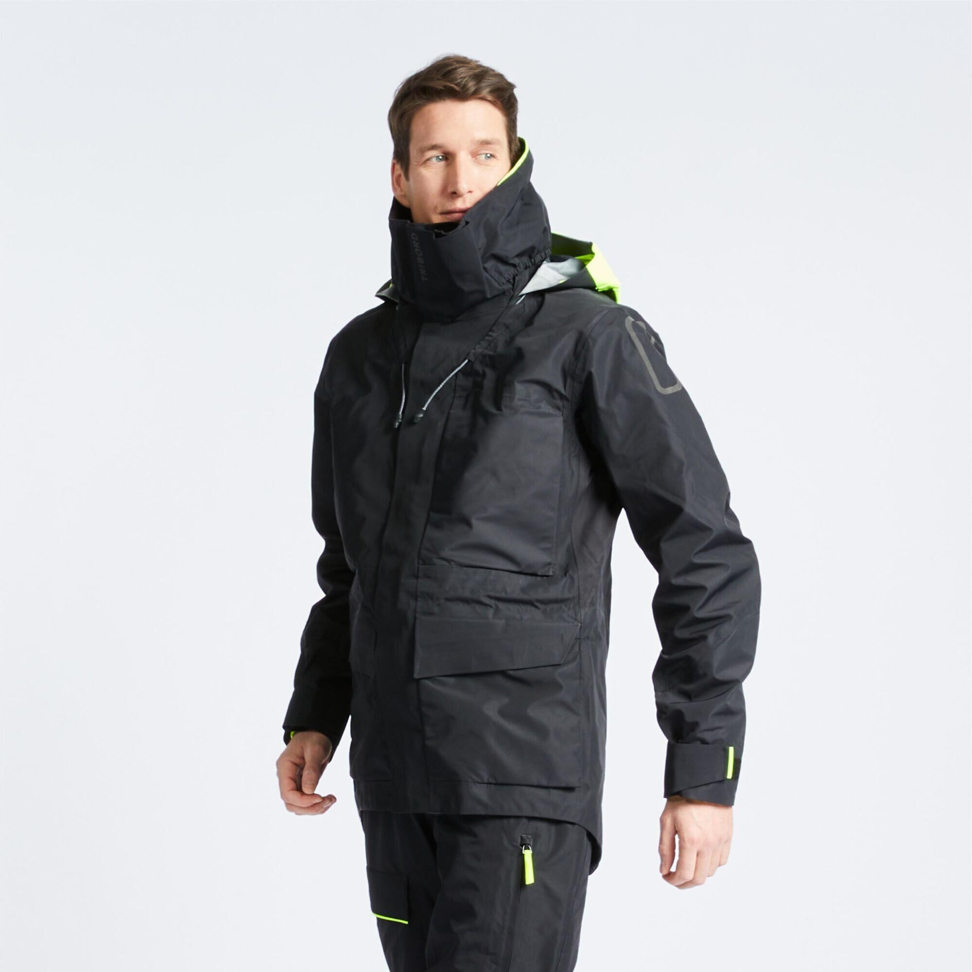 TRIBORD UK UBER M JACKET 900 BLACK