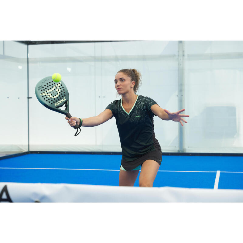 Yetişkin Padel Raketi - Kuikma Control Metal