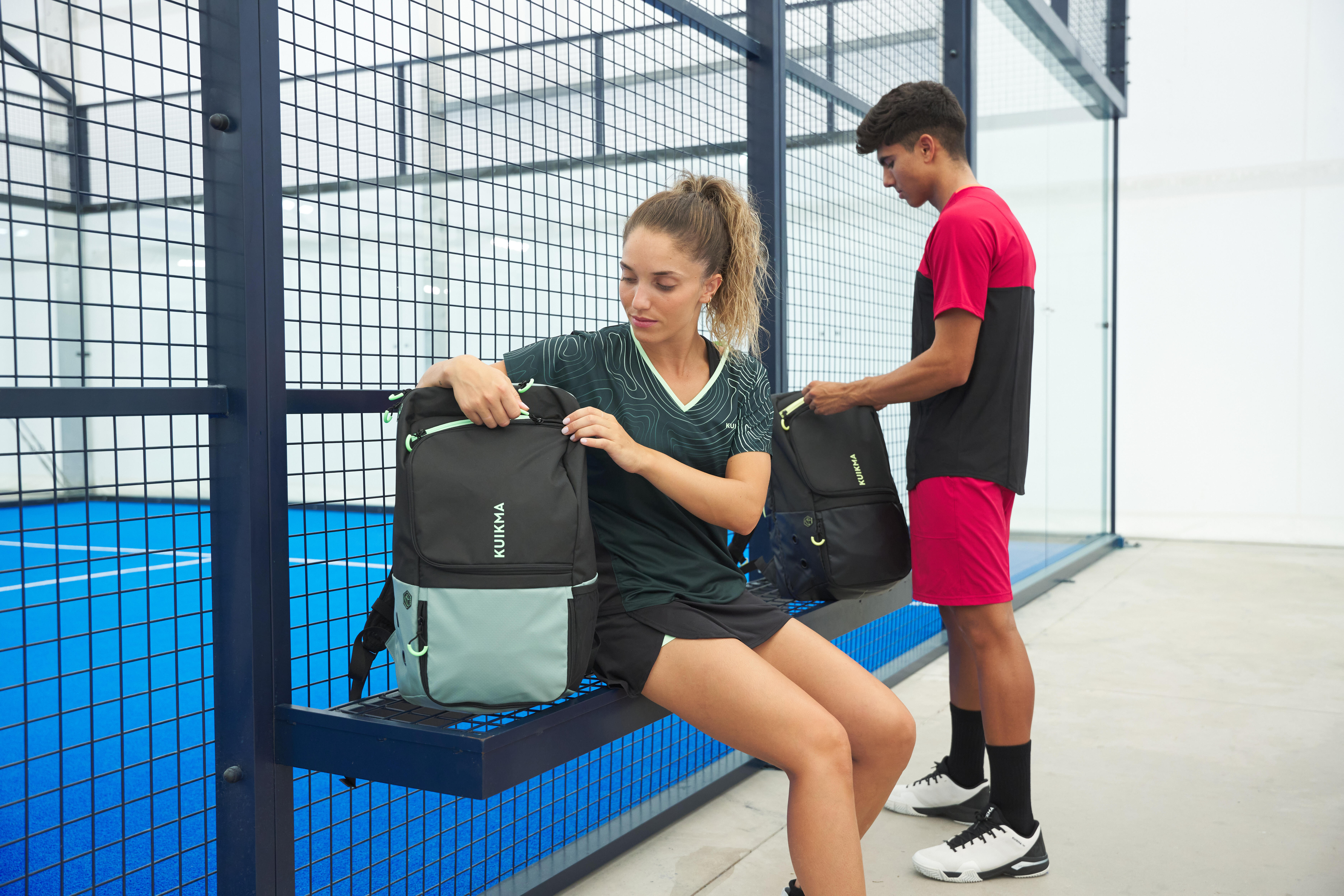 30 L Insulated Padel Backpack PBP Elite - Green - KUIKMA