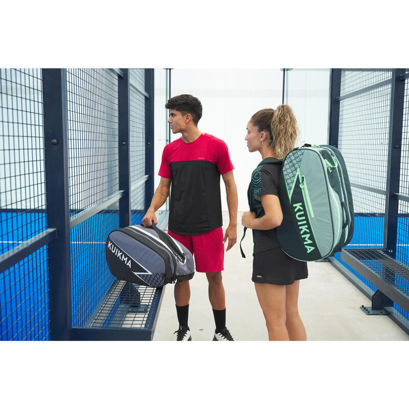 Yalıtımlı Padel Çantası - 35 L - Mavi/Sarı - Kuikma Elite