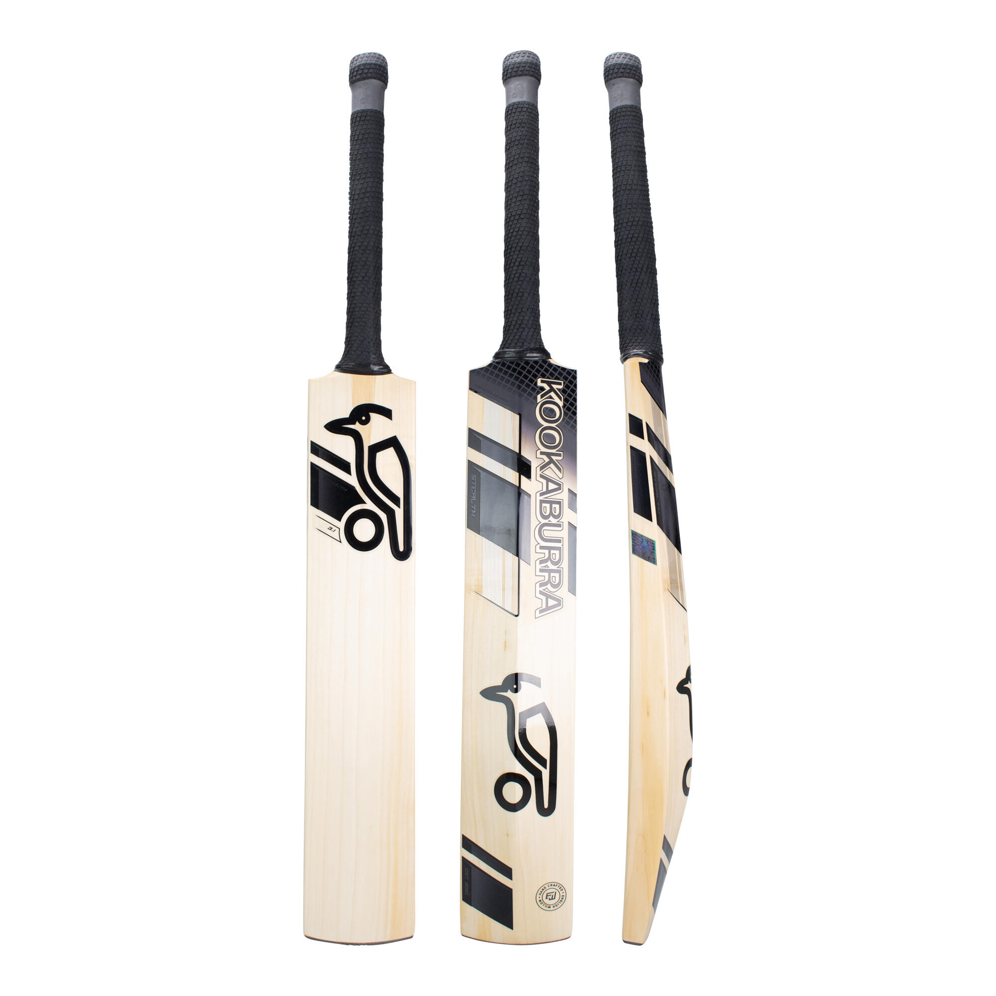 Kookaburra Stealth 3.1 English Willow Cricket Bat size Short Handle 2/6