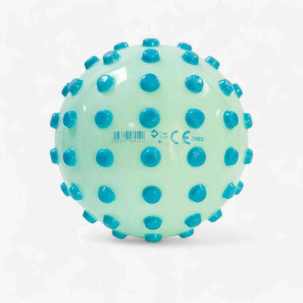 Small soft green and blue water ball
