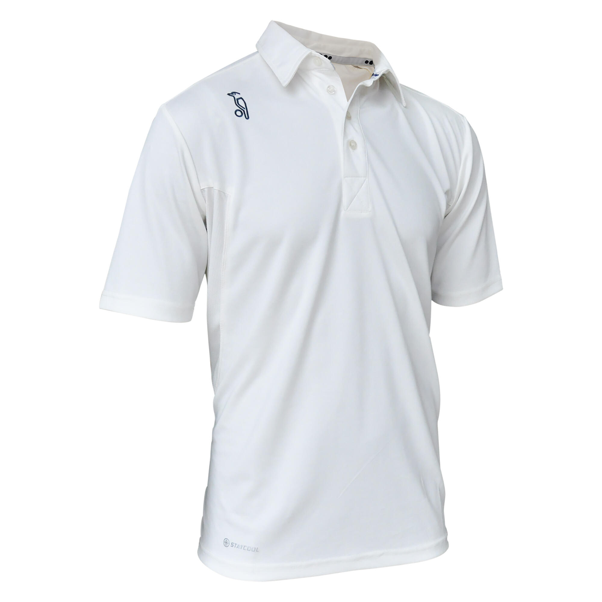 Kookaburra Pro Player Junior Cricket Shirt White 1/2