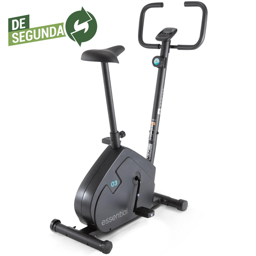 Bicicleta estática con 3kg de rueda de inercia Domyos Essential - De Segunda