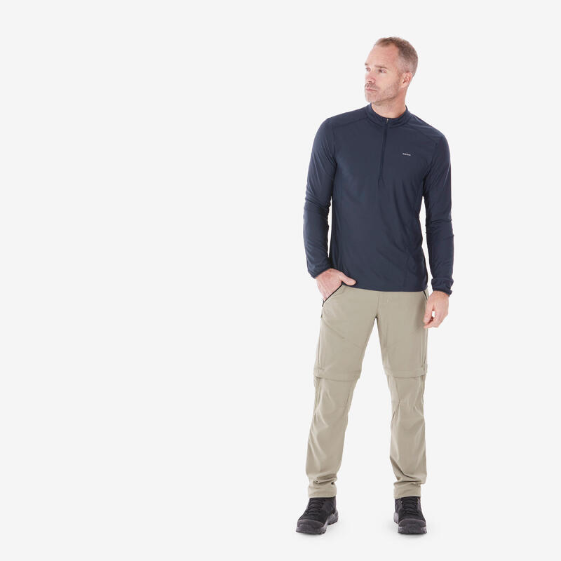 Pantalon Modulabil Drumeție la Munte MH500 Bărbați