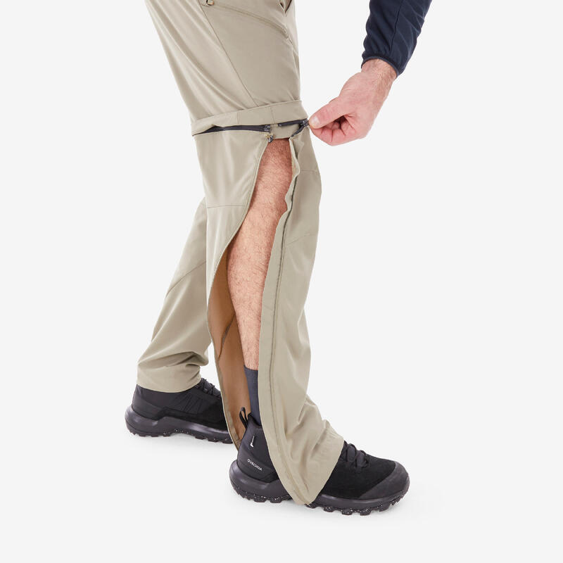 Pantalon Modulabil Drumeție la Munte MH500 Bărbați