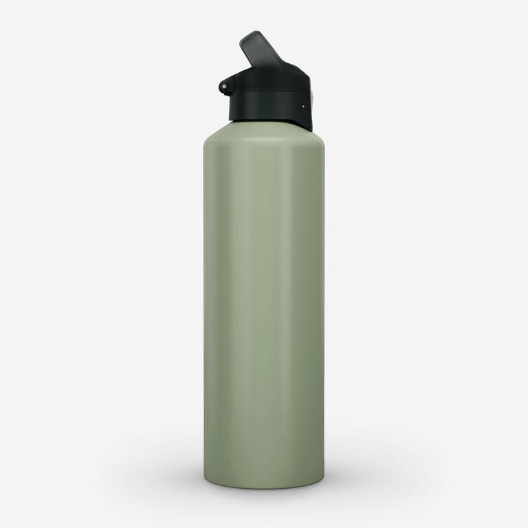 Botol Minum Aluminium 1.5L Quick-Open Cap - Khaki
