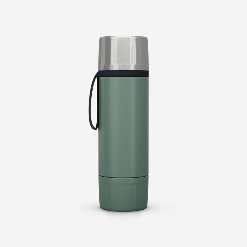 Garrafa inox térmica com filtro de chá 1L, caminhada e campismo
