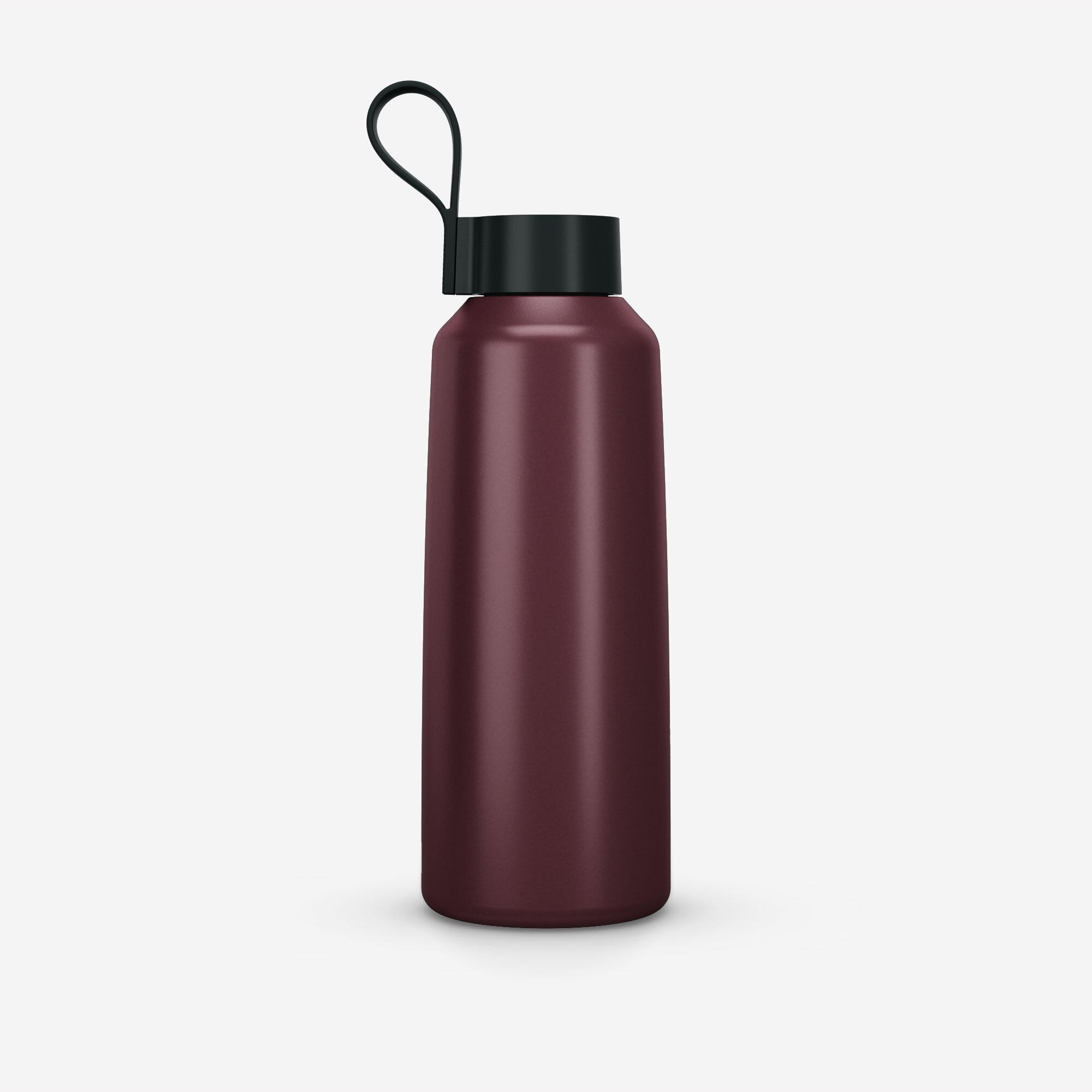 1 L stainless steel water bottle with screw cap for hiking 2/10