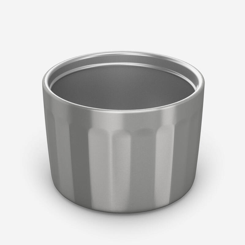 Garrafa 900 térmica 0,7L inox de caminhada e campismo, tampa abertura rápida.