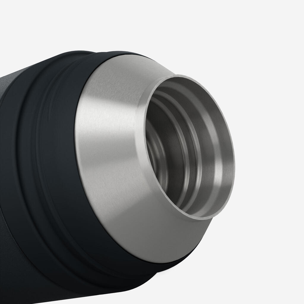 Isolierflasche 0,7 l Edelstahl Schnellverschluss Wandern - MH900 
