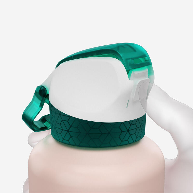 Çocuk Outdoor Pipetli Alüminyum Matara - 0,6 L - Turkuaz - 500