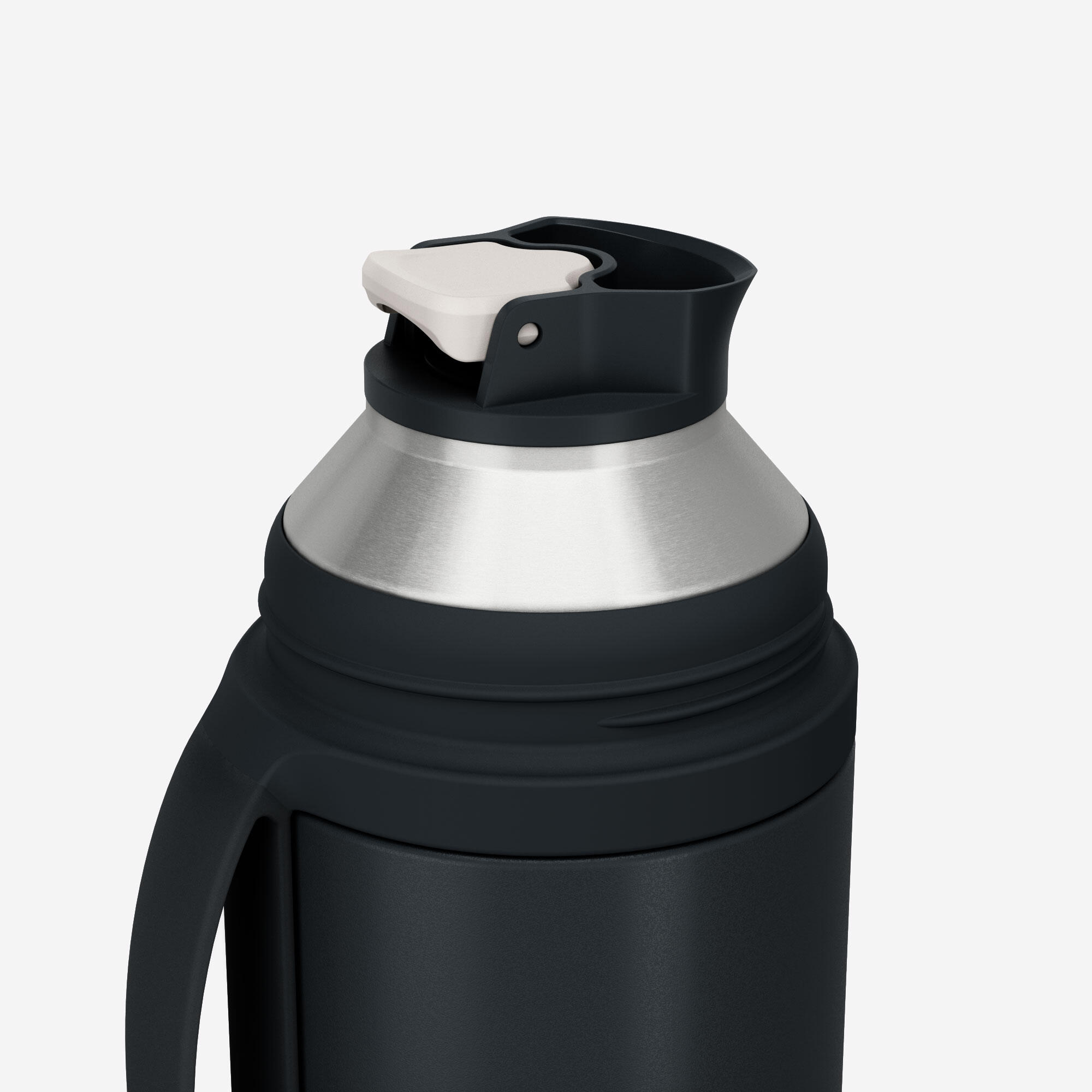 QUECHUA Antikorová termoska s filtrom 900 0,7l čierna bez · záber 10