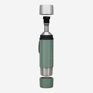 Botella térmica de montaña y trekking acero inoxidable 1L Quechua MH900