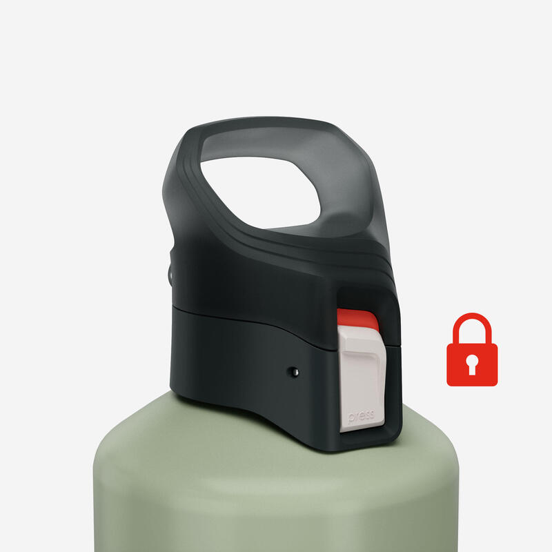 Alüminyum Matara - Hızlı Açılan Kapak - 1,5 L - Haki - 500