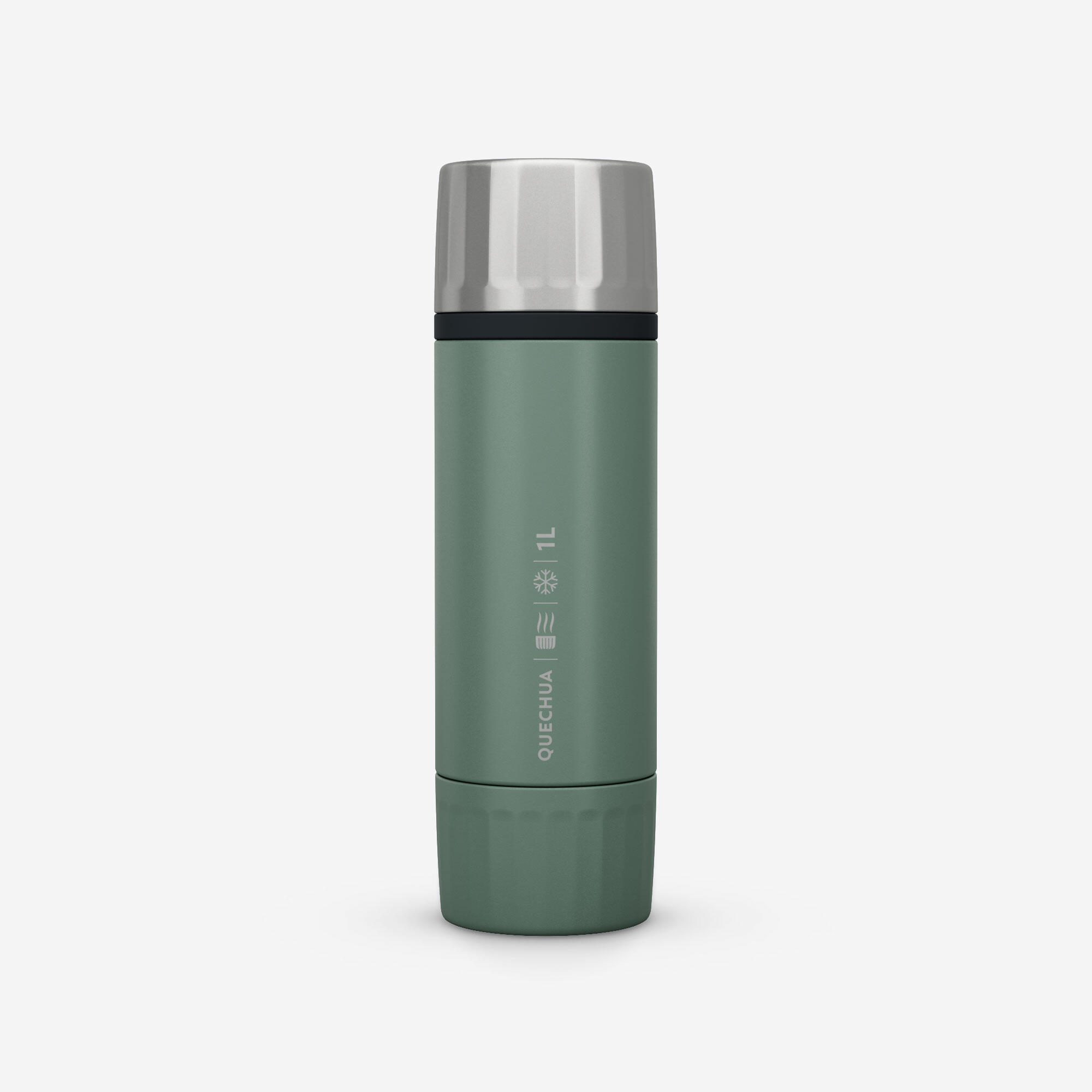 1 L insulated stainless steel bottle with tea filter, for hiking and camping 9/13