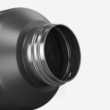 Фляга MH100 для туризму з неіржавної сталі 1 л сіра