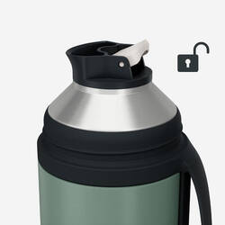 Hiking MH900 1l isothermal stainless steel flask, quick opening cap