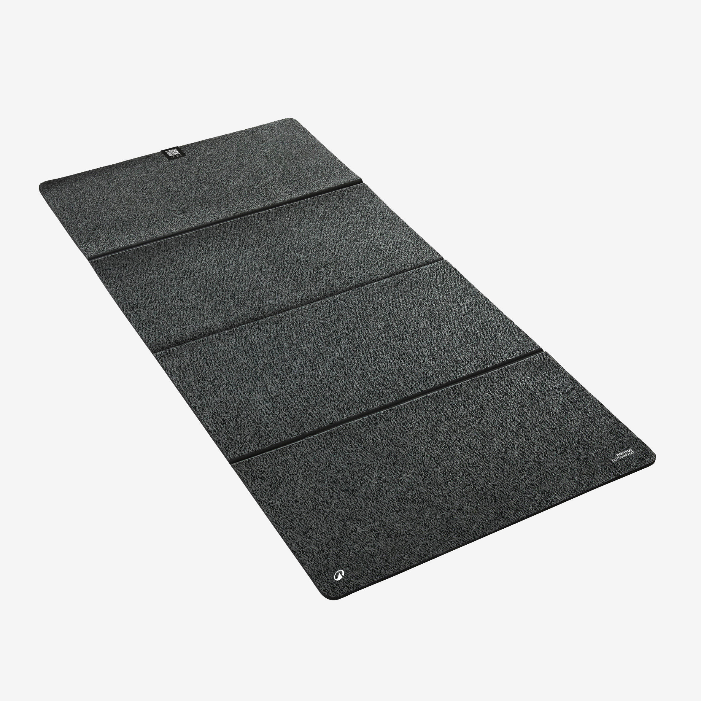 Tapis de sol 8 mm pliable intérieur et extérieur – noir - CORENGTH