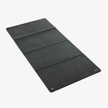 Tapete plegable para interior/exterior de 8 mm negro