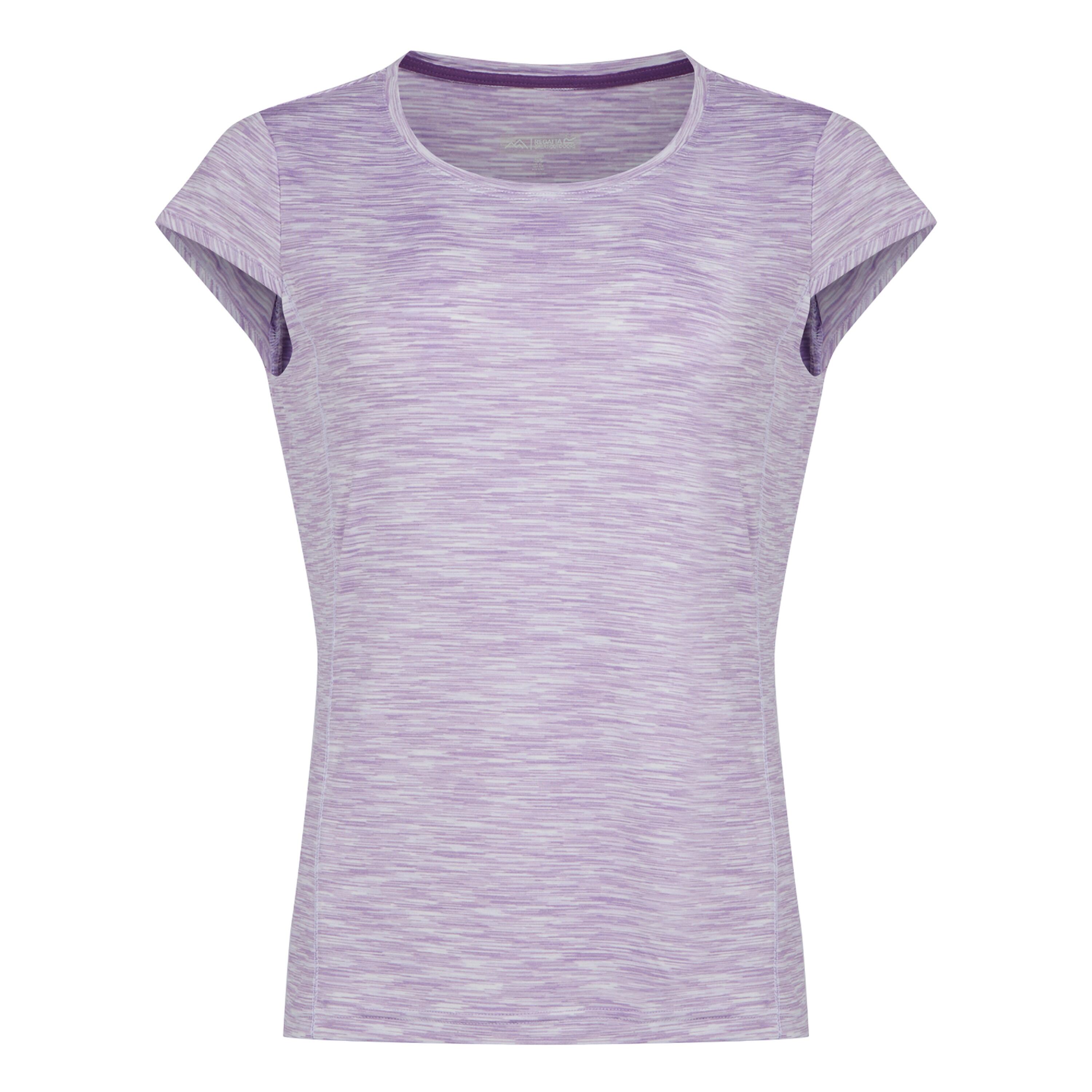 Regatta - T-shirt Hyperdimension Femme Lilas - T-shirt Manches Courtes - Randonnees Et Trekking Femme - - 38 S - Decathlon