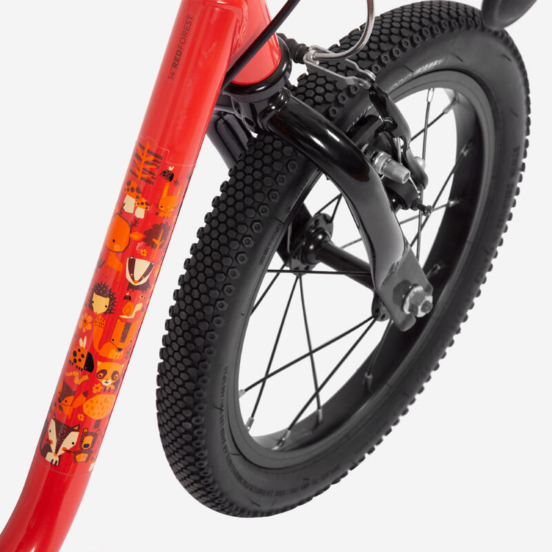 14" BIKE 500 RED CN