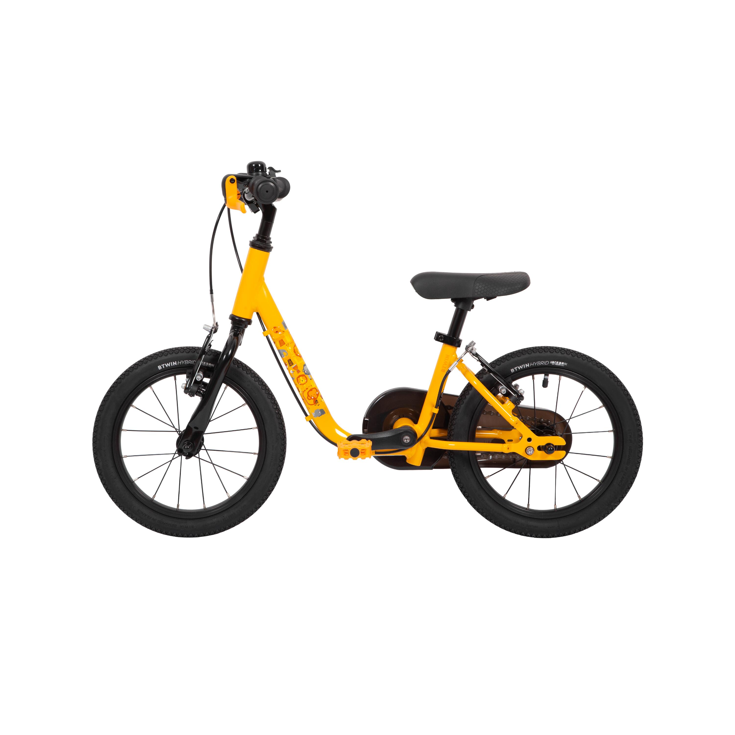 14” KIDS BIKE 700 Yellow 3 - 5 Years